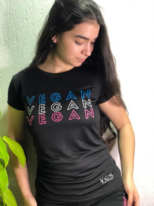 Camiseta Vegan X3