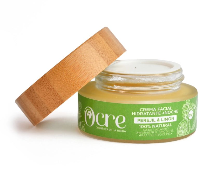 Crema Facial De Noche – Perejil Y Limón